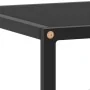 Mueble para TV negro con vidrio negro 140x40x40 cm von , TV-Möbel - Ref: Foro24-322864, Preis: 120,62 €, Rabatt: %