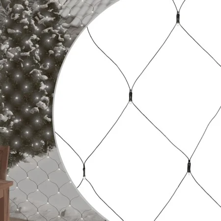 Red de luces Navidad 544 LED blanco frío 4x4m interior/exterior by , Hoses and string lights - Ref: Foro24-328783, Price: 55,...