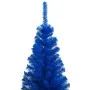 Árbol de Navidad preiluminado con luces y bolas azul 120 cm by , Christmas trees - Ref: Foro24-3077679, Price: 42,59 €, Disco...