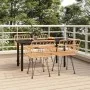 Juego de comedor de jardín 5 piezas ratán sintético von , Gartensets - Ref: Foro24-3157861, Preis: 392,50 €, Rabatt: %