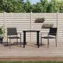 Juego de comedor para jardín 3 piezas ratán sintético y acero von , Gartensets - Ref: Foro24-3187019, Preis: 166,70 €, Rabatt: %