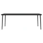 Juego de comedor para jardín 7 piezas negro y marrón de , Conjuntos de jardín - Ref: Foro24-3099405, Precio: 481,70 €, Descue...