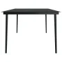 Juego de comedor para jardín 7 piezas negro y marrón de , Conjuntos de jardín - Ref: Foro24-3099405, Precio: 481,70 €, Descue...