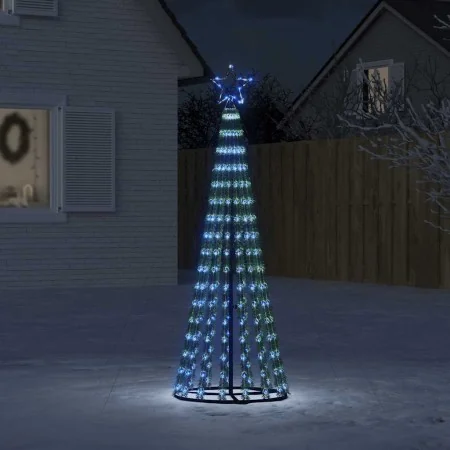 Árbol de Navidad LED 275 LEDs azul 180 cm by , Christmas trees - Ref: Foro24-358066, Price: 52,08 €, Discount: %