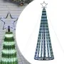 Árbol de Navidad LED 275 LEDs azul 180 cm by , Christmas trees - Ref: Foro24-358066, Price: 52,08 €, Discount: %