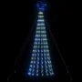 Árbol de Navidad LED 275 LEDs azul 180 cm by , Christmas trees - Ref: Foro24-358066, Price: 52,08 €, Discount: %