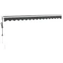 Toldo retráctil automático gris antracita 4x3 m by , Awnings - Ref: Foro24-3154488, Price: 352,23 €, Discount: %