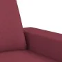 Juego de sofás 3 piezas tela rojo tinto by , Sofas - Ref: Foro24-3201912, Price: 497,90 €, Discount: %