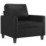 Juego de sofás con cojines 4 piezas cuero sintético negro by , Sofas - Ref: Foro24-3201403, Price: 615,20 €, Discount: %