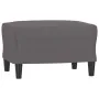 Juego de sofás con cojines 3 piezas cuero sintético gris by , Sofas - Ref: Foro24-3201415, Price: 472,13 €, Discount: %