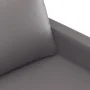 Juego de sofás con cojines 3 piezas cuero sintético gris by , Sofas - Ref: Foro24-3201415, Price: 472,13 €, Discount: %