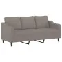 Juego de sofás con cojines 3 piezas tela gris taupe by , Sofas - Ref: Foro24-3201793, Price: 666,44 €, Discount: %