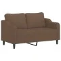 Juego de sofás con cojines 3 piezas tela marrón von , Sofas - Ref: Foro24-3201829, Preis: 494,74 €, Rabatt: %