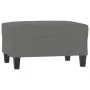 Juego de sofás con cojines 2 piezas tela microfibra gris oscuro by , Sofas - Ref: Foro24-3202352, Price: 590,24 €, Discount: %