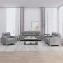 Juego de sofás con cojines 3 piezas tela gris claro von , Sofas - Ref: Foro24-3201552, Preis: 626,68 €, Rabatt: %