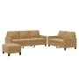 Juego de sofás con cojines 3 piezas terciopelo marrón von , Sofas - Ref: Foro24-3201533, Preis: 521,06 €, Rabatt: %