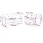 Juego de sofás con cojines 2 piezas tela microfibra beige by , Sofas - Ref: Foro24-3202331, Price: 560,35 €, Discount: %