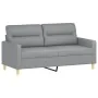Juego de sofás con cojines 2 piezas tela gris claro von , Sofas - Ref: Foro24-3201584, Preis: 460,03 €, Rabatt: %