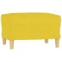 Juego de sofás con cojines 4 piezas tela amarillo claro by , Sofas - Ref: Foro24-3201565, Price: 620,51 €, Discount: %