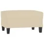 Juego de sofás con cojines 4 piezas tela crema by , Sofas - Ref: Foro24-3201642, Price: 663,27 €, Discount: %