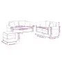 Juego de sofás con cojines 3 piezas cuero sintético color crema by , Sofas - Ref: Foro24-3202166, Price: 494,71 €, Discount: %