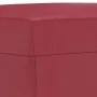 Juego de sofás con cojines 3 piezas cuero sintético rojo tinto by , Sofas - Ref: Foro24-3202158, Price: 481,35 €, Discount: %