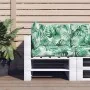 Cojines para palets 3 unidades tela estampado de hojas by , Cushions for chairs and sofas - Ref: Foro24-360868, Price: 51,70 ...
