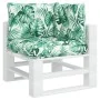 Cojines para palets 3 unidades tela estampado de hojas by , Cushions for chairs and sofas - Ref: Foro24-360868, Price: 51,70 ...