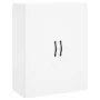 Aparador alto madera contrachapada blanco 69,5x34x180 cm by , Sideboards - Ref: Foro24-3198177, Price: 181,81 €, Discount: %