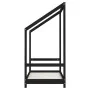 Estructura de cama de niños madera de pino negro 2x(70x140) cm by , Cribs and beds for children - Ref: Foro24-3200594, Price:...