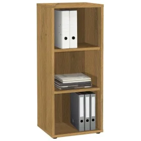 FMD Estantería con 3 compartimentos color roble 47,1x39,9x112,5 cm by , Bookcases and shelves - Ref: Foro24-447410, Price: 10...