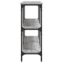Mesa consola madera de ingeniería gris Sonoma 200x29x75 cm von , Seitentische - Ref: Foro24-834113, Preis: 92,07 €, Rabatt: %