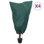 Cubierta para plantas con cordón 4 uds 70 g/m² 0,8x1,2 m by , Gardening accessories - Ref: Foro24-364885, Price: 28,82 €, Dis...