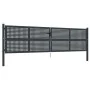 Puerta de jardín acero gris antracita 400x150 cm von , Gartentore - Ref: Foro24-154572, Preis: 506,41 €, Rabatt: %