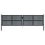 Puerta de jardín acero gris antracita 400x150 cm von , Gartentore - Ref: Foro24-154572, Preis: 506,41 €, Rabatt: %