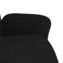 Sillón reclinable con reposapiés tela negra von , Sessel - Ref: Foro24-356603, Preis: 235,79 €, Rabatt: %
