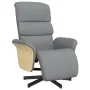 Sillón reclinable con reposapiés tela gris claro von , Sessel - Ref: Foro24-356601, Preis: 235,87 €, Rabatt: %