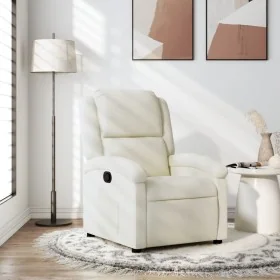 Sillón reclinable terciopelo blanco crema von , Sessel - Ref: Foro24-371806, Preis: 228,15 €, Rabatt: %