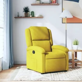 Sillón reclinable terciopelo amarillo by , Armchairs - Ref: Foro24-371804, Price: 190,35 €, Discount: %