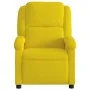 Sillón reclinable terciopelo amarillo by , Armchairs - Ref: Foro24-371804, Price: 190,36 €, Discount: %