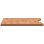 Tablero de escritorio madera maciza de haya 100x(55-60)x2,5 cm de , Accesorios y productos para escritorios - Ref: Foro24-356...