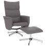 Sillón reclinable con reposapiés cuero sintético gris von , Sessel - Ref: Foro24-356591, Preis: 165,15 €, Rabatt: %