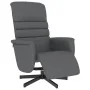 Sillón reclinable con reposapiés cuero sintético gris von , Sessel - Ref: Foro24-356706, Preis: 215,23 €, Rabatt: %