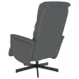 Sillón reclinable con reposapiés cuero sintético gris von , Sessel - Ref: Foro24-356706, Preis: 215,23 €, Rabatt: %