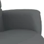 Sillón reclinable con reposapiés cuero sintético gris von , Sessel - Ref: Foro24-356706, Preis: 215,23 €, Rabatt: %