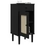 Mesita noche SENJA aspecto ratán madera pino negro 40x35x80 cm von , Nachttische - Ref: Foro24-358018, Preis: 80,33 €, Rabatt: %