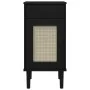 Mesita noche SENJA aspecto ratán madera pino negro 40x35x80 cm von , Nachttische - Ref: Foro24-358018, Preis: 80,33 €, Rabatt: %
