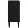 Mesita noche SENJA aspecto ratán madera pino negro 40x35x80 cm von , Nachttische - Ref: Foro24-358018, Preis: 80,33 €, Rabatt: %