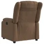 Sillón reclinable de tela marrón de , Sillones - Ref: Foro24-373578, Precio: 230,93 €, Descuento: %