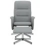 Sillón reclinable con reposapiés tela gris claro von , Sessel - Ref: Foro24-356570, Preis: 175,61 €, Rabatt: %